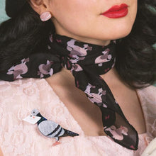 Load image into Gallery viewer, Erstwilder - Le Préposé Pigeon Brooch - 20th Century Artifacts
