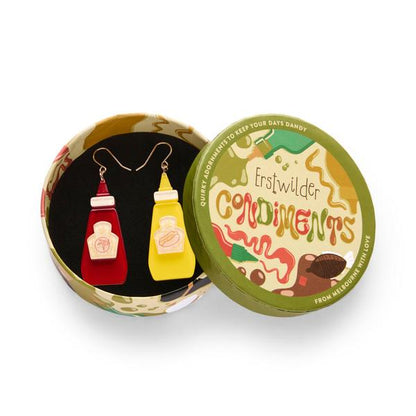 Erstwilder - Let's Get Squeezy Drop Earrings - 20th Century Artifacts