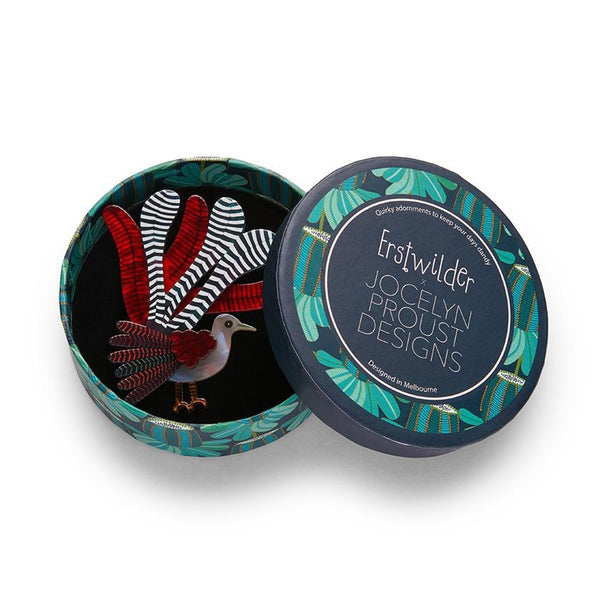 Erstwilder - Lilly Lyre Bird Brooch (Jocelyn Proust) (2022) - 20th Century Artifacts