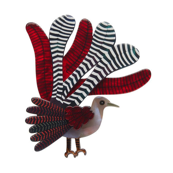 Erstwilder - Lilly Lyre Bird Brooch (Jocelyn Proust) (2022) - 20th Century Artifacts