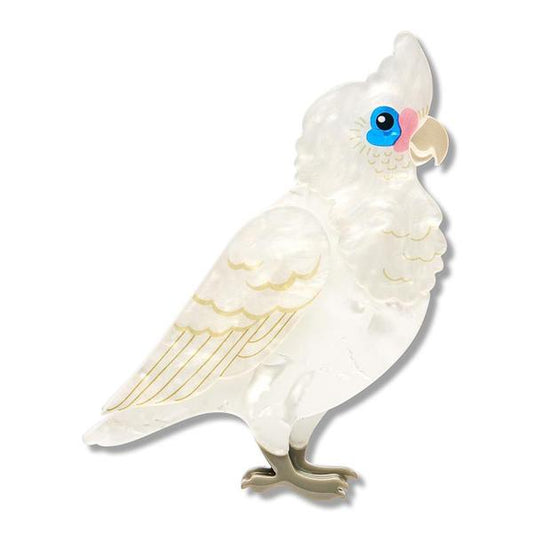 Erstwilder - Little Corella Brooch - 20th Century Artifacts