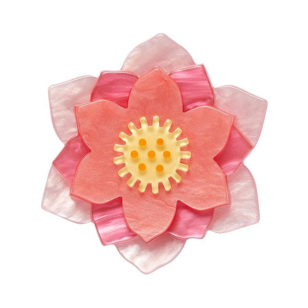 Erstwilder - Lotus Rising Brooch - 20th Century Artifacts