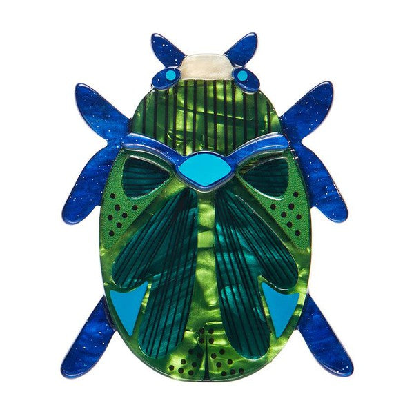 Erstwilder - Luck of the Beetle Brooch (Jocelyn Proust) - 20th Century Artifacts