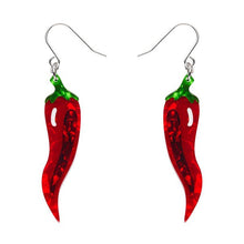 Load image into Gallery viewer, Erstwilder - Lucky Little Horn Drop Earrings - 20th Century Artifacts