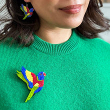 Load image into Gallery viewer, Erstwilder - Lulu the Lorikeet Brooch - 20th Century Artifacts