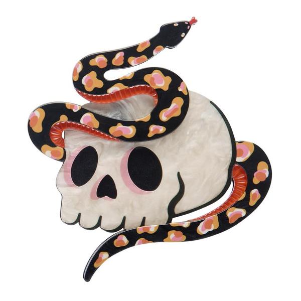 Erstwilder - Macabre Memento Brooch (Megan Roy) (imperfect) - 20th Century Artifacts