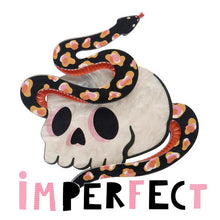 Load image into Gallery viewer, Erstwilder - Macabre Memento Brooch (Megan Roy) (imperfect) - 20th Century Artifacts