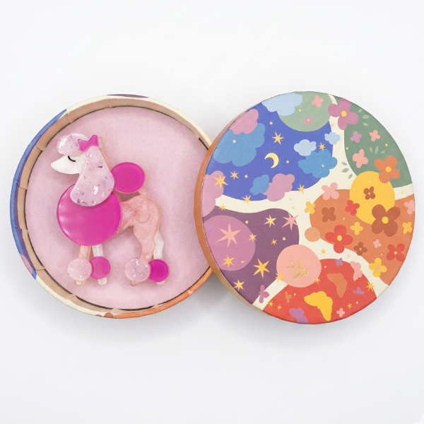 Erstwilder - Madame Caniche Poodle Brooch Lucky Dip Special Edition - 20th Century Artifacts