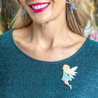 Erstwilder - Magic Faraway Tree - Silky the Fairy Brooch - 20th Century Artifacts