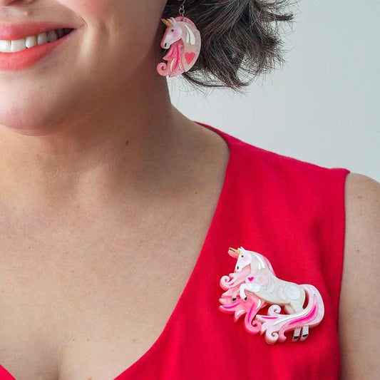 Erstwilder - Magical Ally Unicorn Brooch (Pete Cromer) (2026) - 20th Century Artifacts