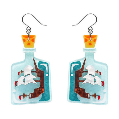 Erstwilder - Magnificent Maritime Drop Earrings - 20th Century Artifacts
