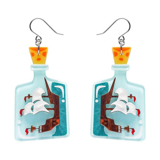 Erstwilder - Magnificent Maritime Drop Earrings - 20th Century Artifacts
