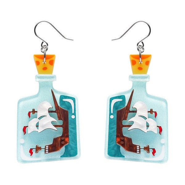 Erstwilder - Magnificent Maritime Drop Earrings - 20th Century Artifacts
