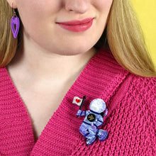 Load image into Gallery viewer, Erstwilder - Major Tom Brooch (2023) - 20th Century Artifacts