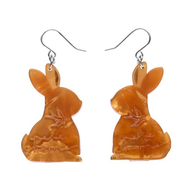 Erstwilder - Maple the Bunny Drop Earrings - 20th Century Artifacts
