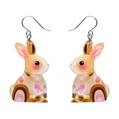 Erstwilder - Maple the Bunny Drop Earrings - 20th Century Artifacts