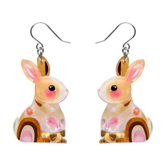 Erstwilder - Maple the Bunny Drop Earrings - 20th Century Artifacts