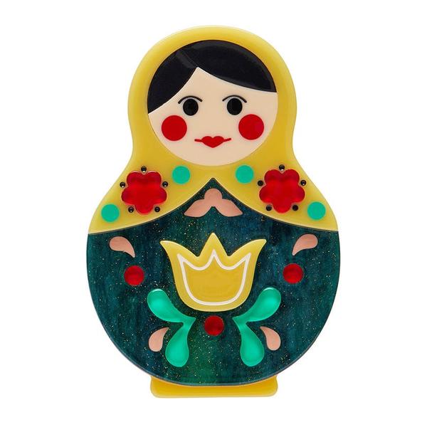 Erstwilder - Matryoshka Memories Toy Brooch (2025) - 20th Century Artifacts