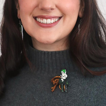 Erstwilder - May Gibbs Christmas Beetle Brooch (2023) - 20th Century Artifacts