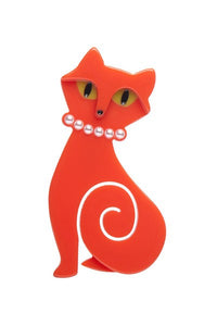 Erstwilder - Meow at Midnight Brooch (2023) - 20th Century Artifacts