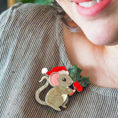 Erstwilder - Milly the Mouse Brooch - 20th Century Artifacts