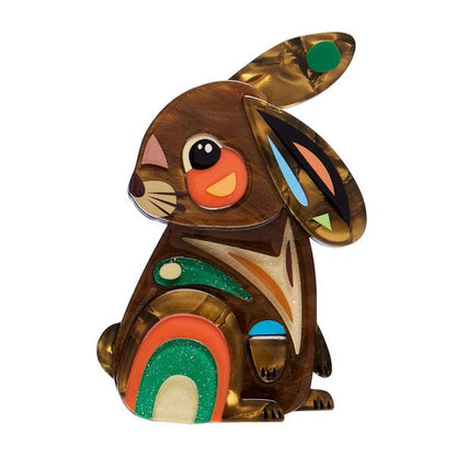 Erstwilder - Milo the Bunny Brooch - 20th Century Artifacts