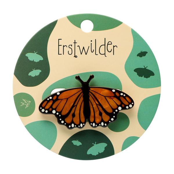 Erstwilder - Monarch Butterfly Simplified Mini Brooch - 20th Century Artifacts