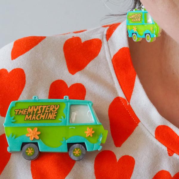 Erstwilder - Mystery Machine Brooch - 20th Century Artifacts