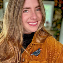 Load image into Gallery viewer, Erstwilder - *** Nevermore Noir Brooch (Megan Roy) FREE GIFT WITH PURCHASE-0 - 20th Century Artifacts