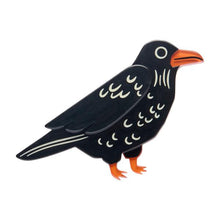 Load image into Gallery viewer, Erstwilder - *** Nevermore Noir Brooch (Megan Roy) FREE GIFT WITH PURCHASE-0 - 20th Century Artifacts