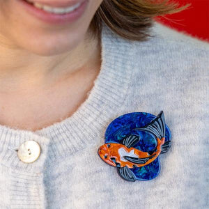 Erstwilder - Nishikigoi Koi Brooch (2025) - 20th Century Artifacts