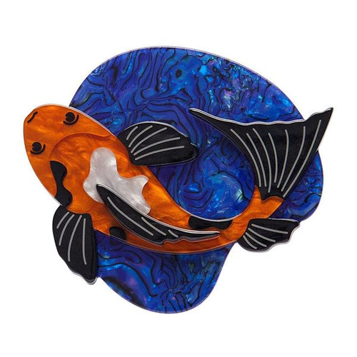 Erstwilder - Nishikigoi Koi Brooch (2025) - 20th Century Artifacts