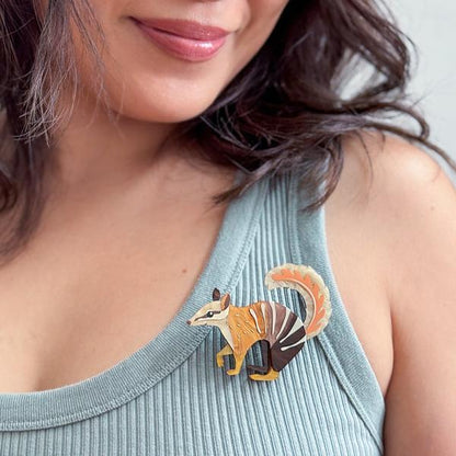 Erstwilder - Numbat Brooch - 20th Century Artifacts