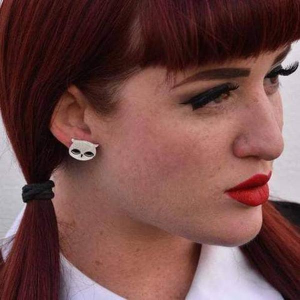 Erstwilder - Oksana Owl Earrings (2013) (pre-loved) - 20th Century Artifacts