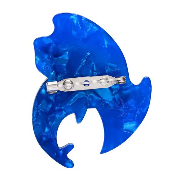 Erstwilder - Olinda the Honorable Orca Brooch - 20th Century Artifacts