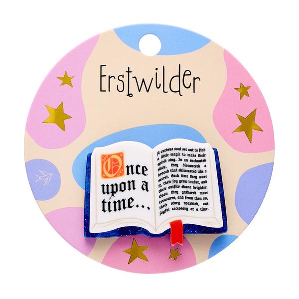 Erstwilder - Open Book Simplified Mini Brooch (Pete Cromer) (2026) - 20th Century Artifacts