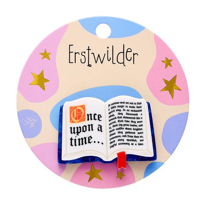 Erstwilder - Open Book Simplified Mini Brooch (Pete Cromer) (2026) - 20th Century Artifacts