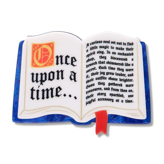 Erstwilder - Open Book Simplified Mini Brooch (Pete Cromer) (2026) - 20th Century Artifacts