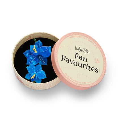 Erstwilder - Opulent Orchidaceae Brooch - 20th Century Artifacts