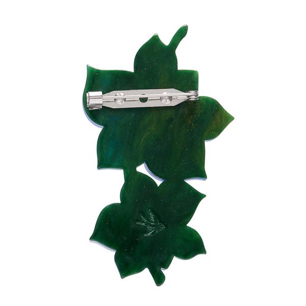 Erstwilder - Opulent Orchidaceae Brooch - 20th Century Artifacts