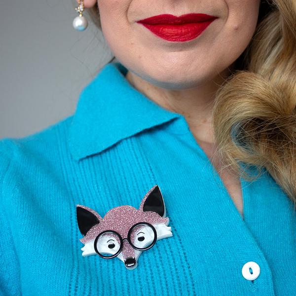 Erstwilder - Oscar Wildenfox Brooch (2021) - 20th Century Artifacts