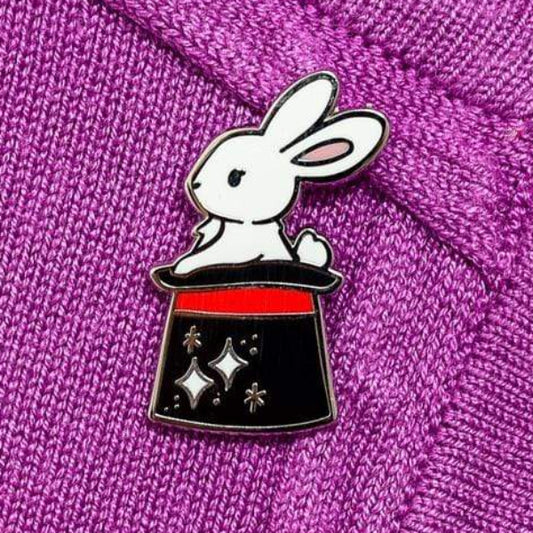 Erstwilder - Out of a Hat Enamel Pin - 20th Century Artifacts