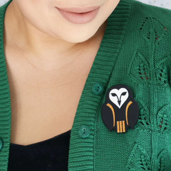 Erstwilder - Owl Ornamental Brooch (2021) - 20th Century Artifacts