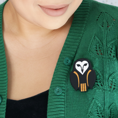 Erstwilder - Owl Ornamental Brooch (2021) - 20th Century Artifacts