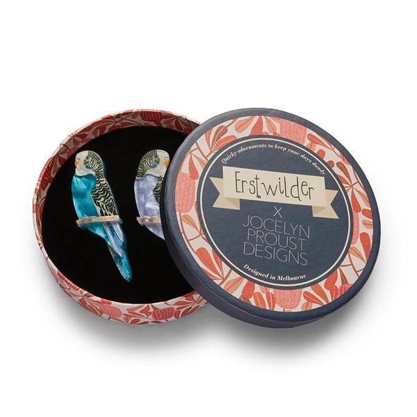 Erstwilder - Pair O' Keets Brooch Set (Jocelyn Proust) (2021) - 20th Century Artifacts