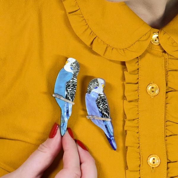 Erstwilder - Pair O' Keets Brooch Set (Jocelyn Proust) (2021) - 20th Century Artifacts