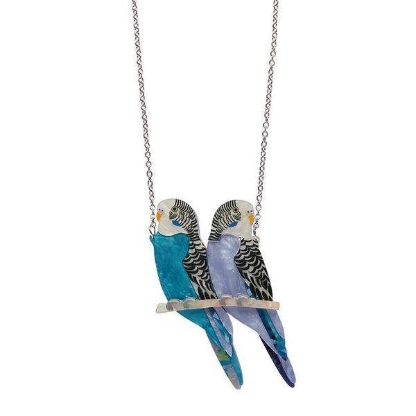 Erstwilder - Pair O' Keets Necklace (Jocelyn Proust) - 20th Century Artifacts