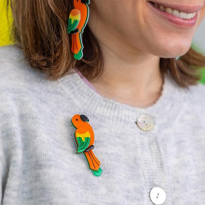 Erstwilder - Pancha's Parrot Brooch (2025) - 20th Century Artifacts