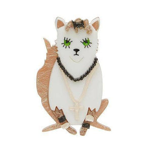 Erstwilder - Papa Don't Preach Madonna Brooch (2017) - 20th Century Artifacts