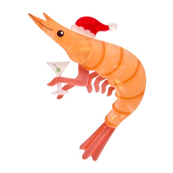 Erstwilder - Pascal the Prawn Brooch - 20th Century Artifacts